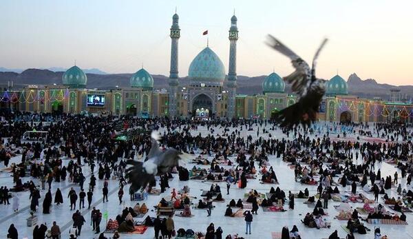 عکس امام زمان در مسجد جمکران