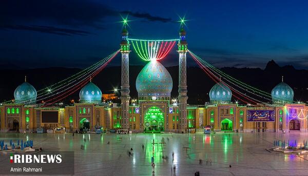 عکس امام زمان در مسجد جمکران