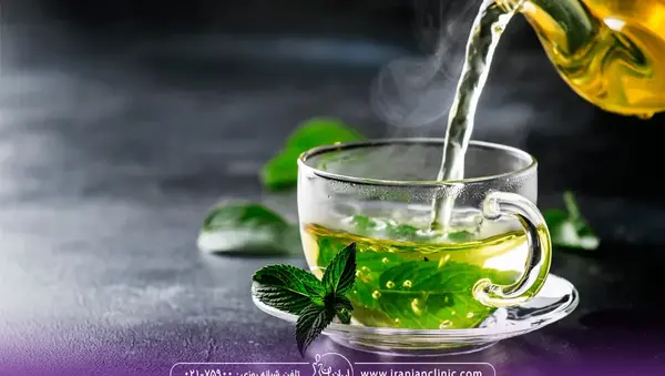 لاغری عکس چای سبز اصل