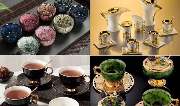 عکس چای خوردن رهبر