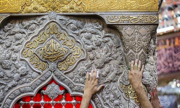 عکس با کیفیت از گنبد حرم امام حسین