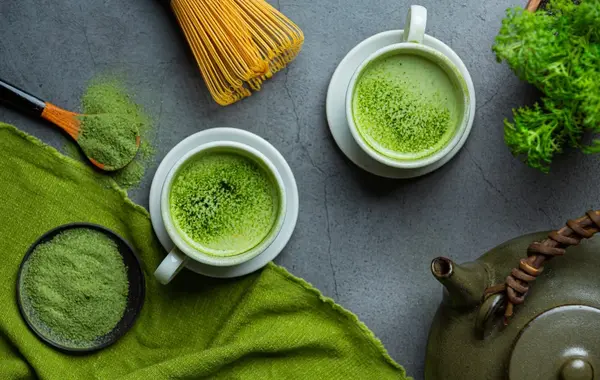 عکس چای ماچا اصل