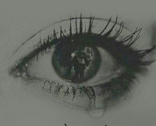 عکس پروفایل چشم گریه دار
