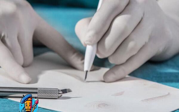 عکس تاتو با خودکار آبی