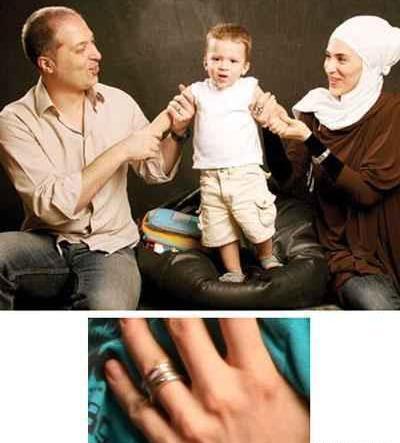 عکس حلقه ازدواج بازیگران زن ایرانی