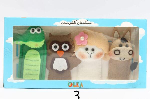 عکس عروسک نمدی حیوانات