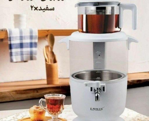 عکس چای ساز شیر دار