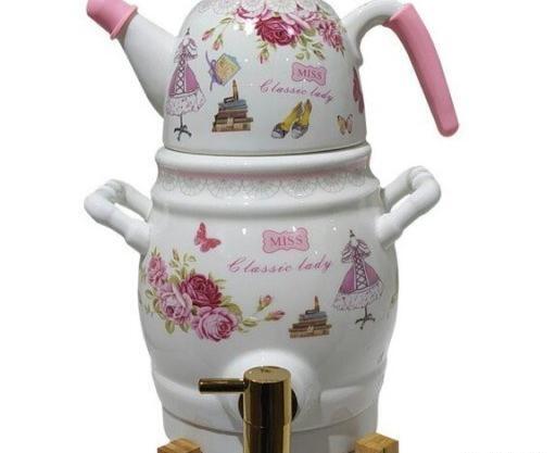 عکس چای ساز شیر دار