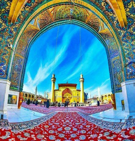 عکس زیبا از حضرت علی