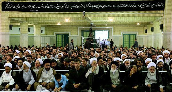 عکس آیت الله بهجت و رهبر