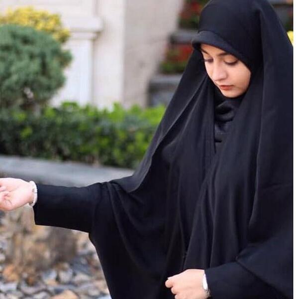 عکس حجاب زیبا با چادر عروسکی