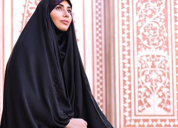 عکس حجاب زیبا با چادر عروسکی