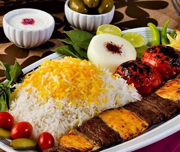 دانلود عکس چلو کباب بختیاری