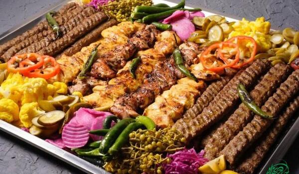 دانلود عکس چلو کباب بختیاری