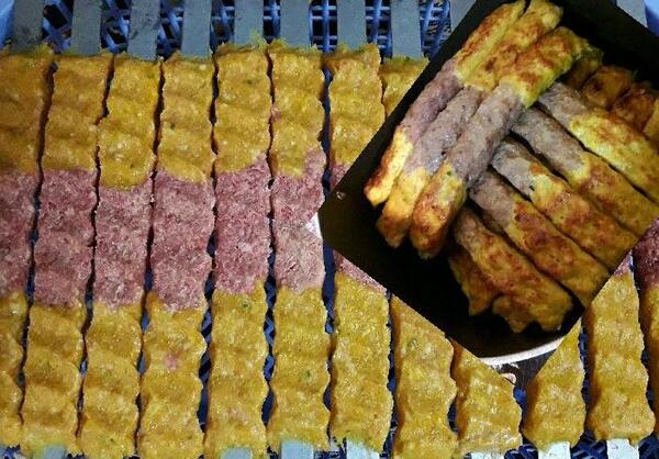 دانلود عکس چلو کباب بختیاری