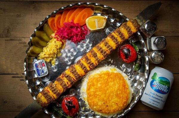 دانلود عکس چلو کباب بختیاری