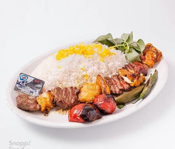 دانلود عکس چلو کباب بختیاری