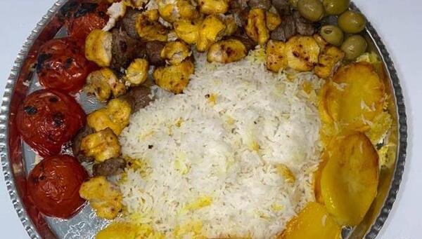 دانلود عکس چلو کباب بختیاری