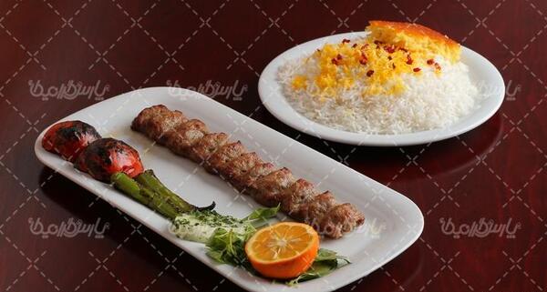 دانلود عکس چلو کباب بختیاری