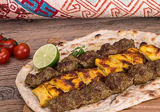 دانلود عکس چلو کباب بختیاری