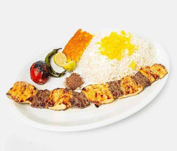 دانلود عکس چلو کباب بختیاری