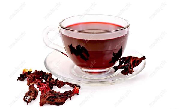 عکس فنجان چای و گل