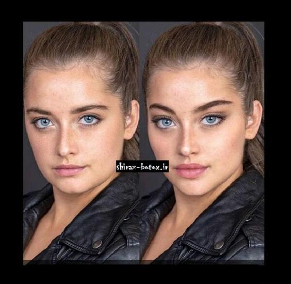 عکس چشم گربه ای بدون ارایش