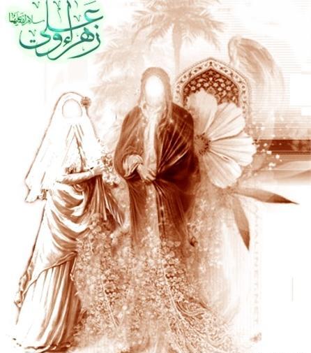 عکس پروفایل به مناسبت سالروز ازدواج حضرت علی و فاطمه