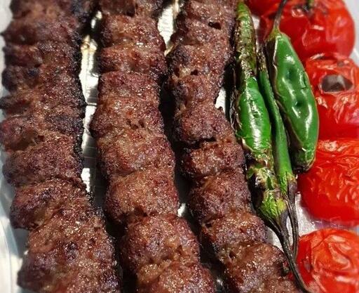 عکس از چلو کباب کوبیده