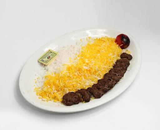 عکس از چلو کباب کوبیده