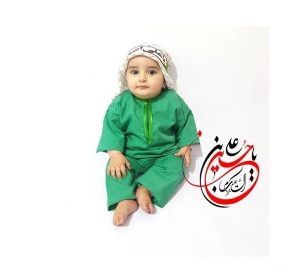عکس شیرخوار حضرت علی اصغر