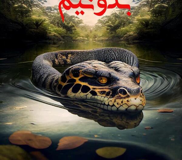 عکس گرفتن چشم مار