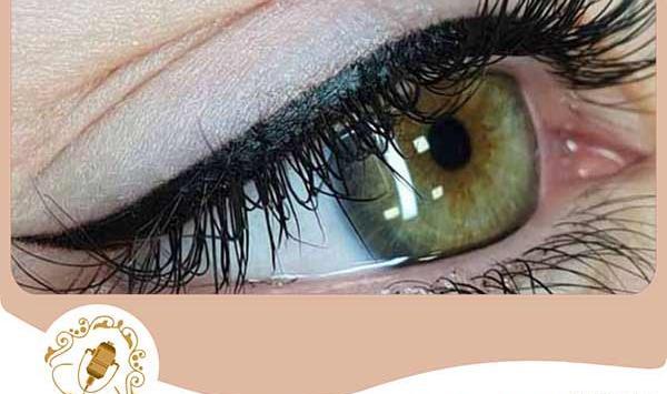 عکس تاتو خط چشم قبل و بعد