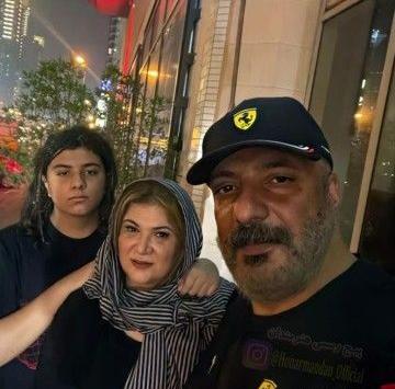 عکس بازیگر امیر جعفری و همسرش