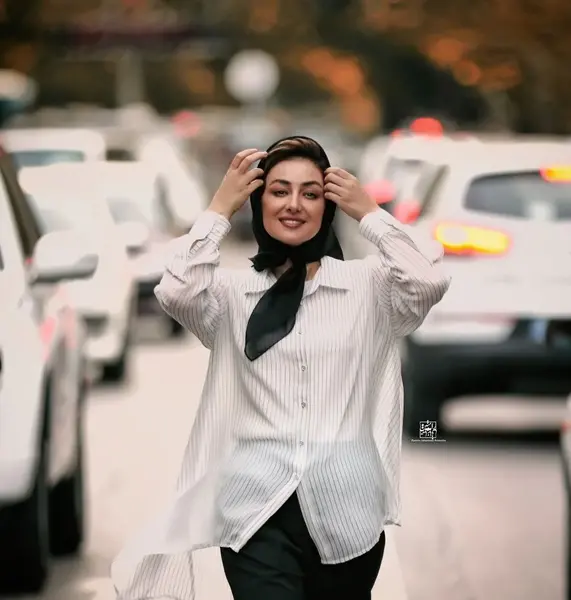 عکس بازیگر نقش بهار در سریال زمانه