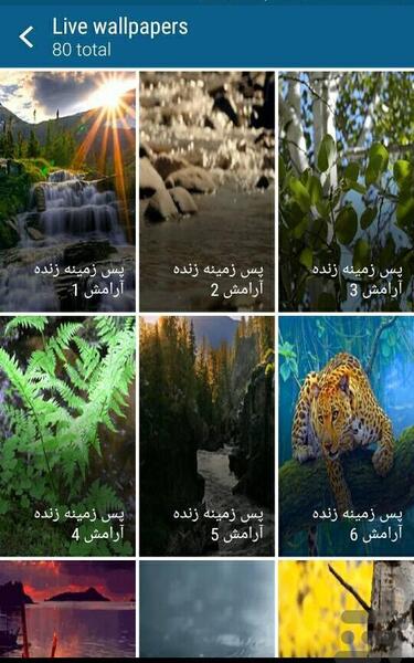 عکس تصویر پس زمینه زنده