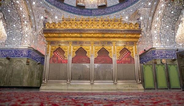 عکس از ضریح حضرت علی