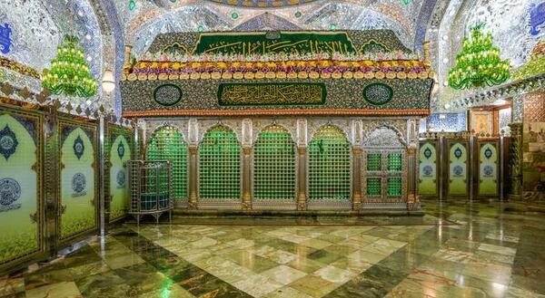 عکس از ضریح حضرت علی