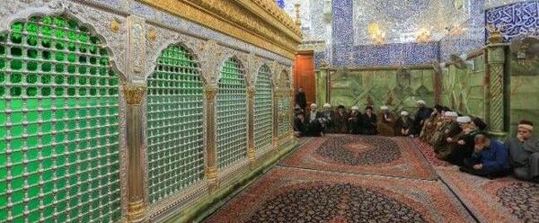 عکس از ضریح حضرت علی