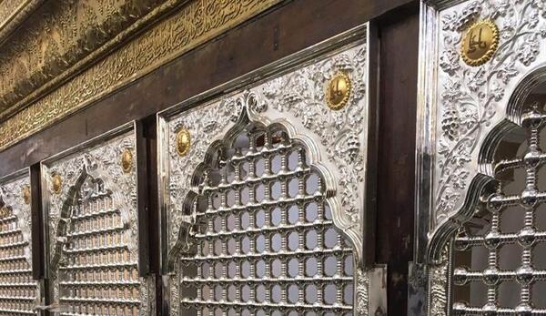 عکس از ضریح حضرت علی