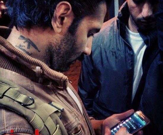 عکس تاتو کلاش رو دست