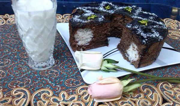 عکس چای و کیک خانگی