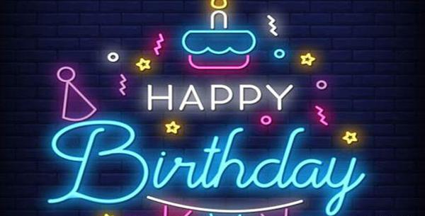 عکس پیام تبریک تولد لاتین