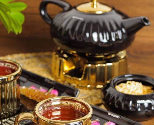 عکس چای دونفره در خانه