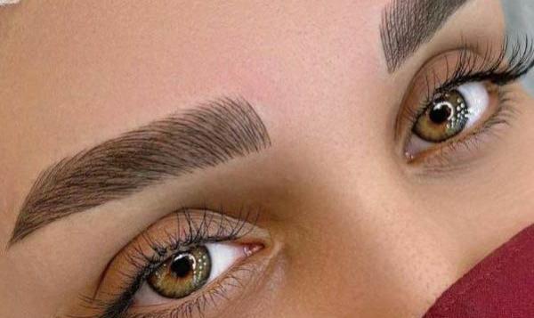 عکس تاتو ابرو زنانه