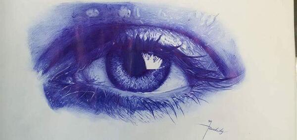 عکس چشم برای نقاشی