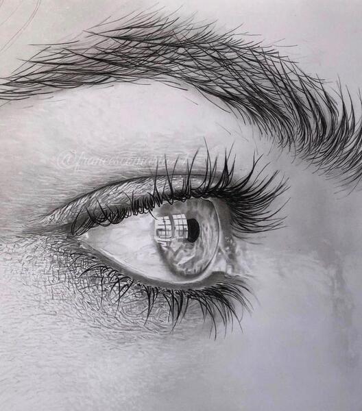 عکس چشم برای نقاشی