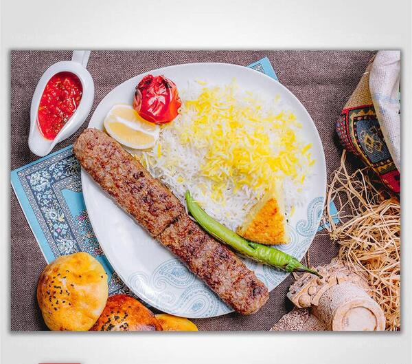 عکس با کیفیت چلو کباب