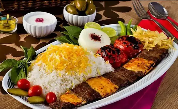 عکس با کیفیت چلو کباب