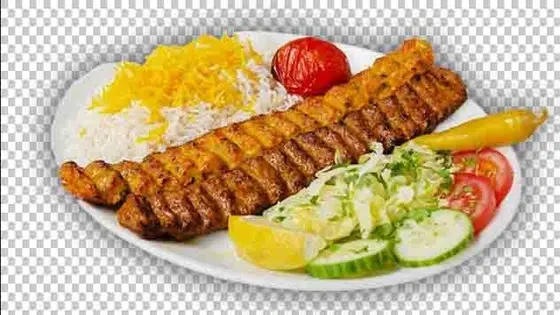 عکس با کیفیت چلو کباب